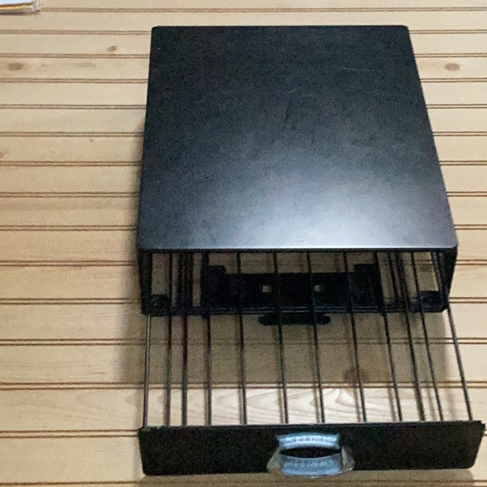 Keurig‎ Black & Silver Coffee Pod Storage Shelf Organizer Rolling Drawer